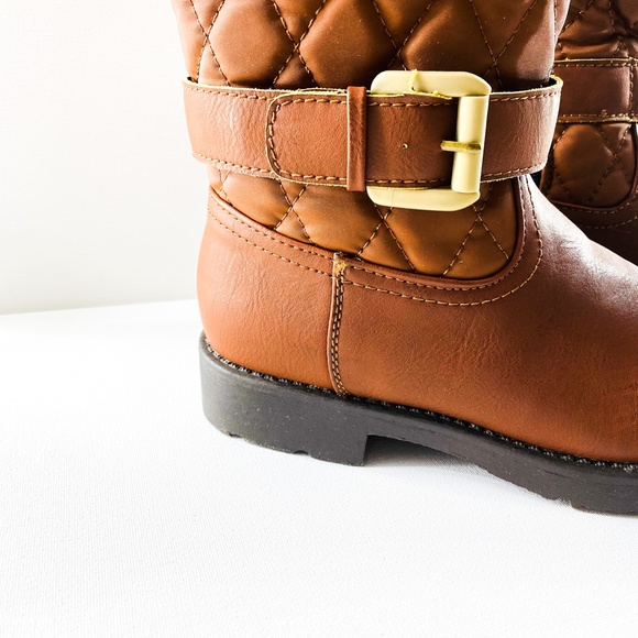 G.H. Bass & Co. Brown Quilted Winter Boots - Picture 3 of 11